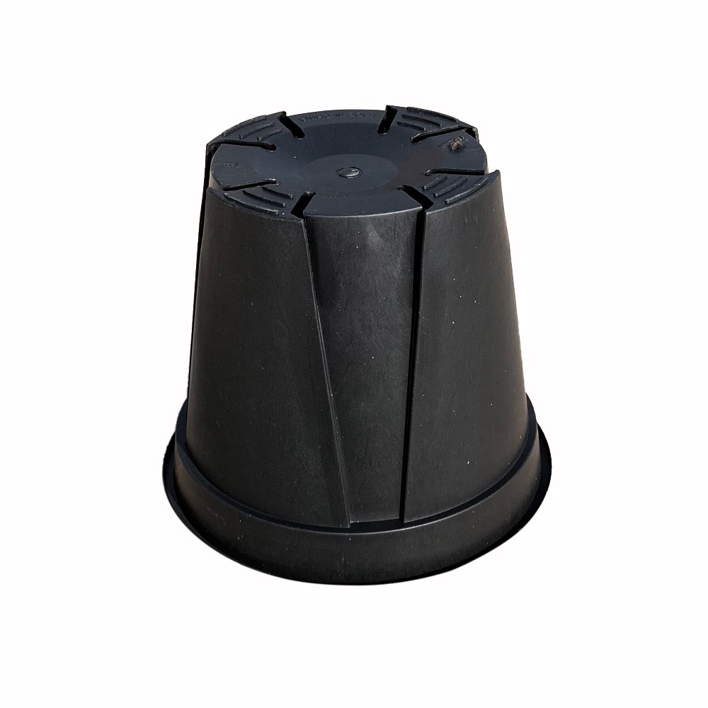 Wholesale 2.5L Black Garden Plastic Nursery Gallon Pot Thick Gallon Bonsai Pruning Made Of PP / HDPE