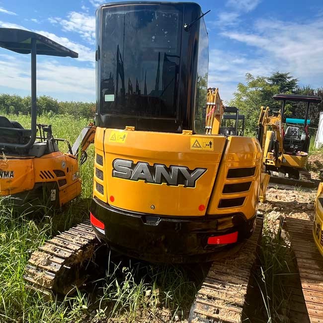 Small Used Excavator SANY SY35U 0.12m³ Bucket Capacity Crawl Excavator
