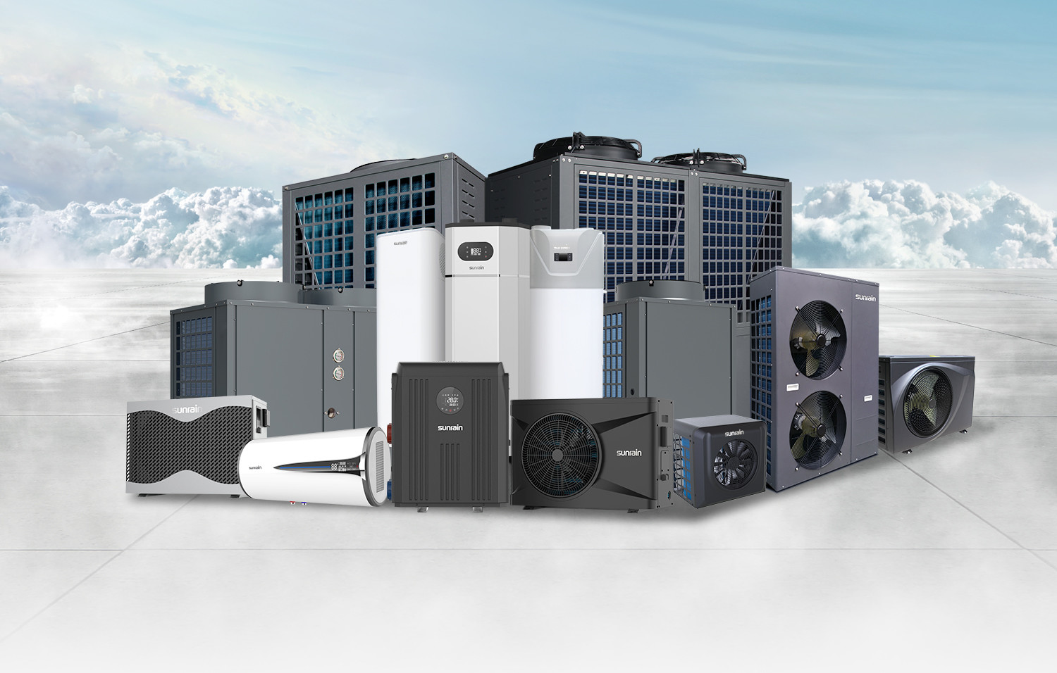 200L Domestic Heat Pump Water Heater Split System Air Source Heat Pump High Temperature