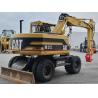 Buy cheap Second Hand 12T M312B Caterpillar Wheeled Excavator from wholesalers