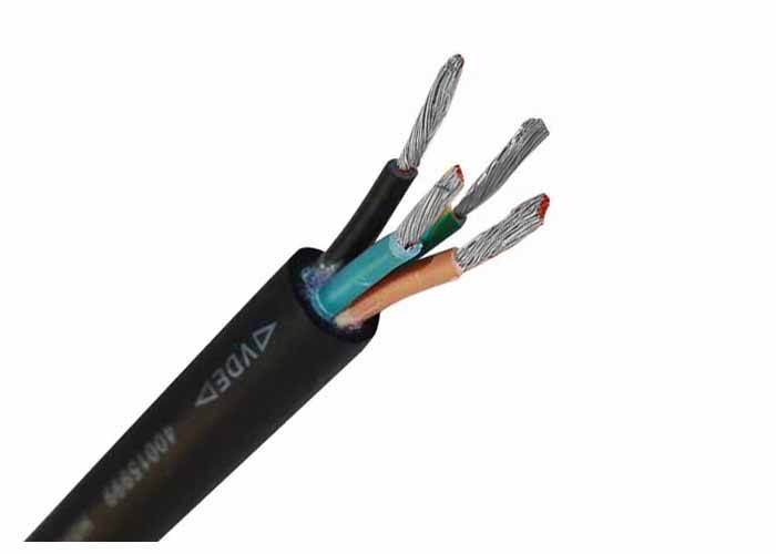 Rubber Sheathed Cable for communication , YQ / YQW / YZ / YZW / YC / YCW Cable