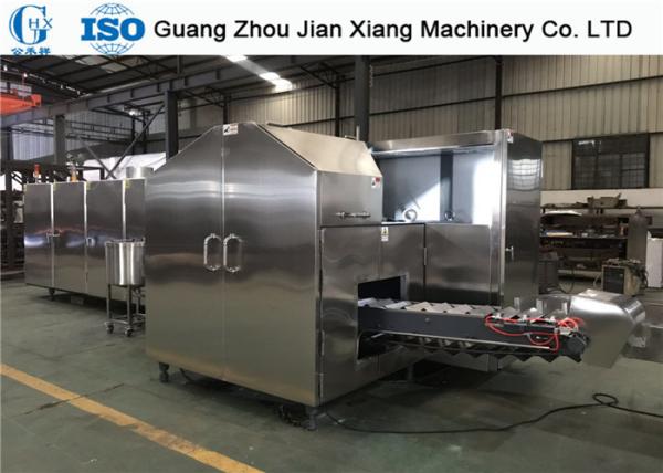 Industrial Ice Cream Waffle Cone Maker Equipment , Automatic Sugar Cone