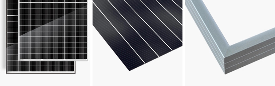 330W Mono Half Cell Solar Panels 1000W 600W Solar PV Module