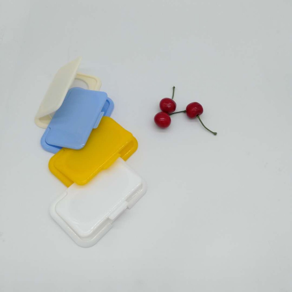 ISO9001 Baby Wipes Plastic Lid Green 100mm Wet Wipes Lid