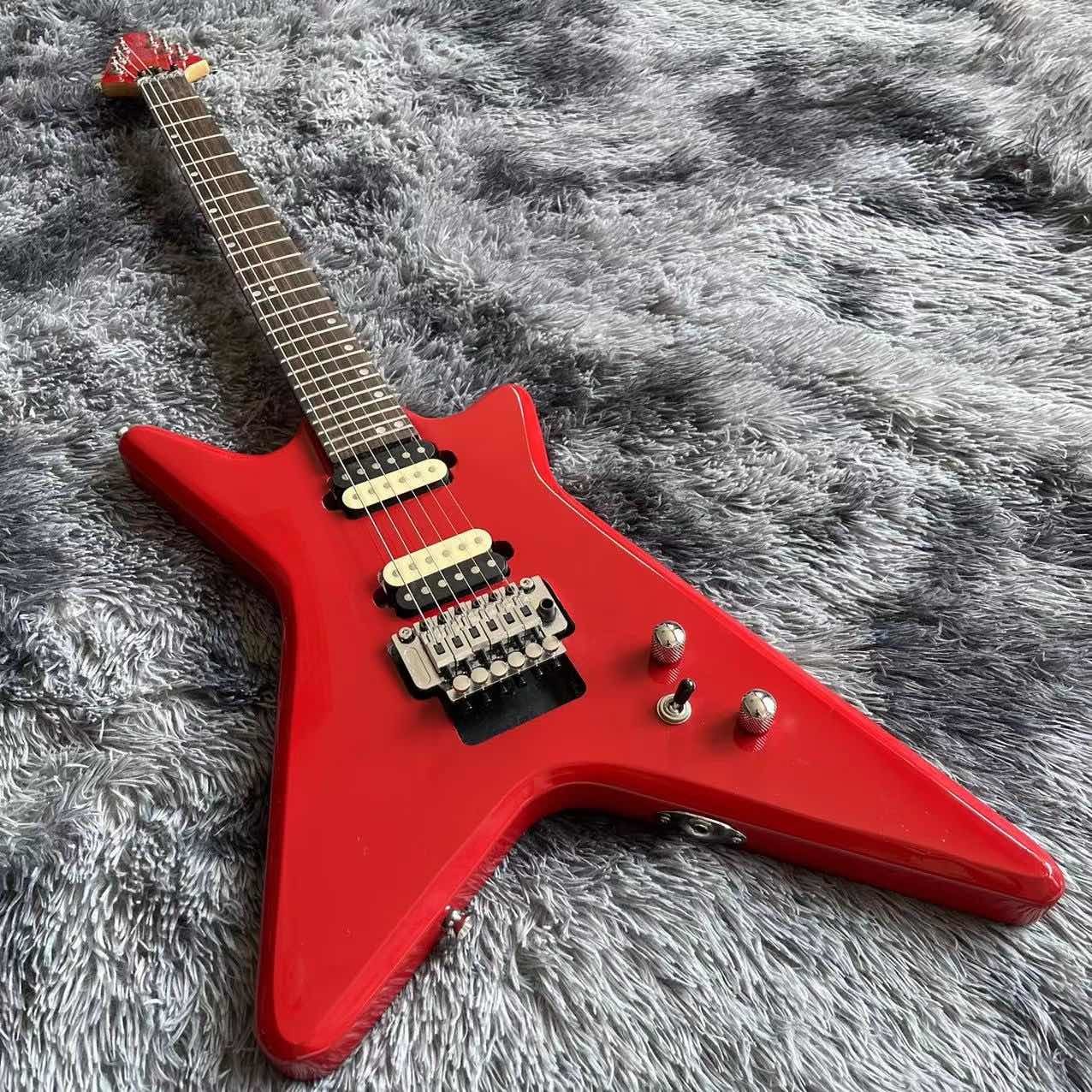 Custom Irregular shape electric guitar in kinds colors
