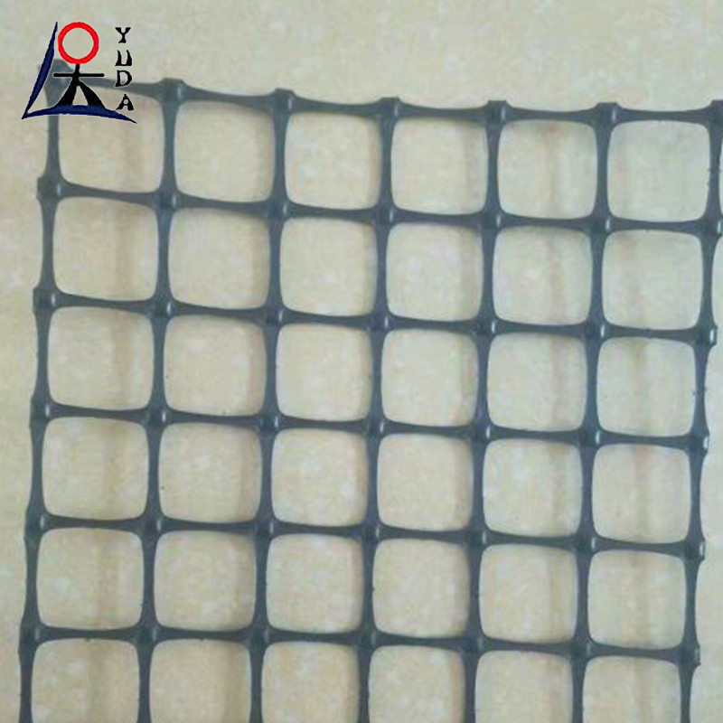 Polyester Biaxial Geogrid Road Construction Geogrid Fiber Mesh Geogrid