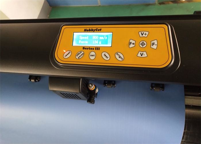 48 Inch Vinyl Cutter Plotter / Automatic Vinyl Plotter Machine With Step Motor