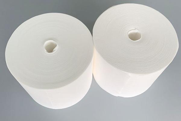 Spunlace Nonwoven Dry Towel Rolls for Instant Hand Sanitizing Wipes 15cmx25cm