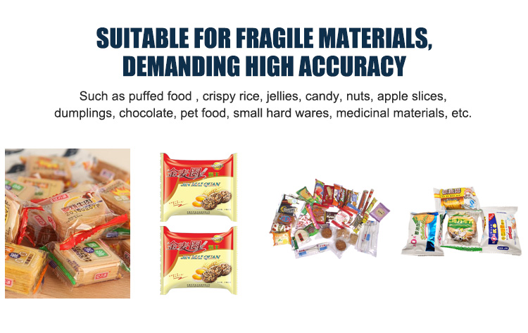 High Quality Custom Mask Chocolate Biscuit Packing Machine Smart Belt Tableware