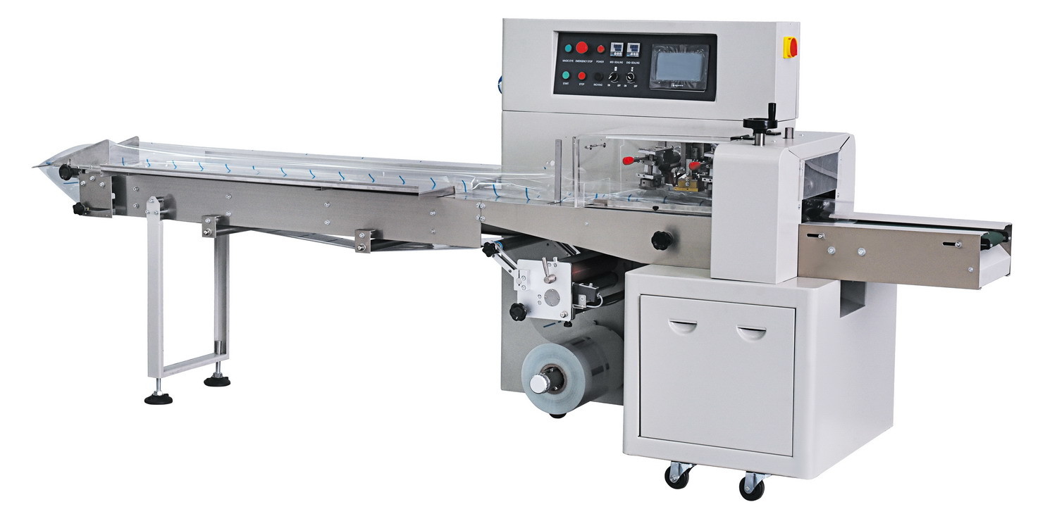 Rotary Automatic Horizontal Flow Pack Machine With Pulling Film Upward