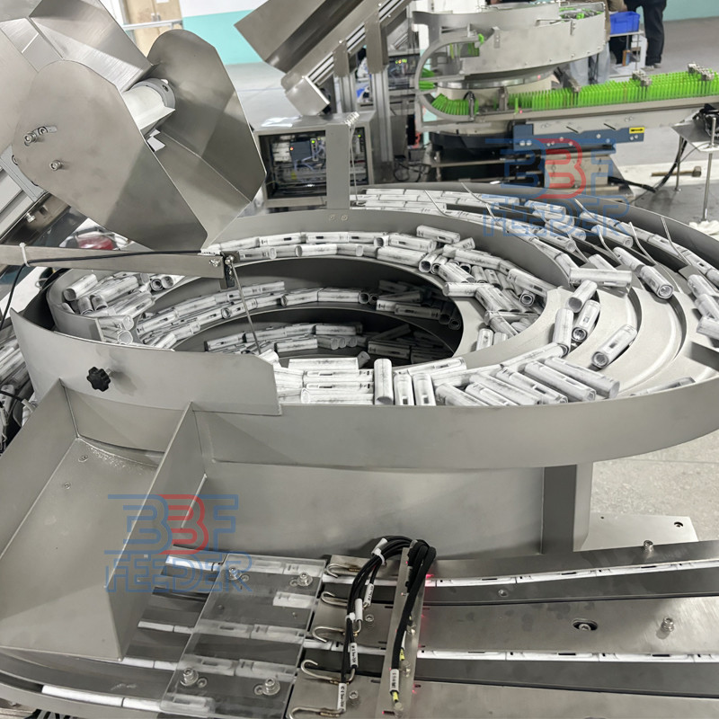 Large Capacity Vibratory Bowl Hopper Feeder Big Parts Vibrating Feeding