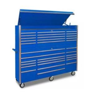 Production Garage ESD Mechanic Tool Box with KEY Lock and Handles in Stainless