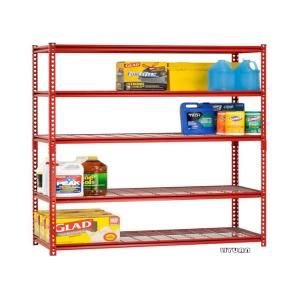 China Powder Coated Light Duty Racking Steel Shelf Panel Customized Dimension on sale
