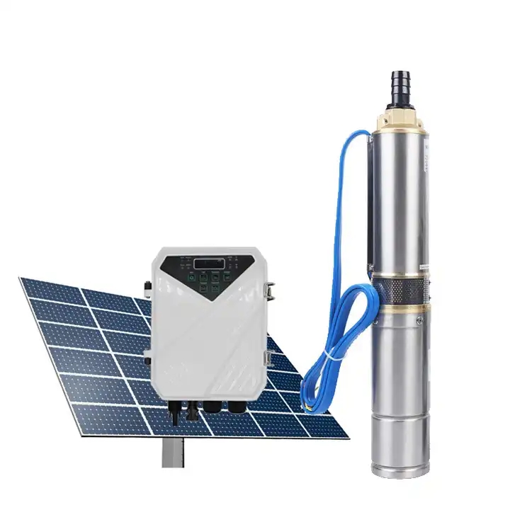 120M Submersible Dc Pump Solar Water For Deep Well Solar Panel Pump For Water Feature Solar Pump Inverter