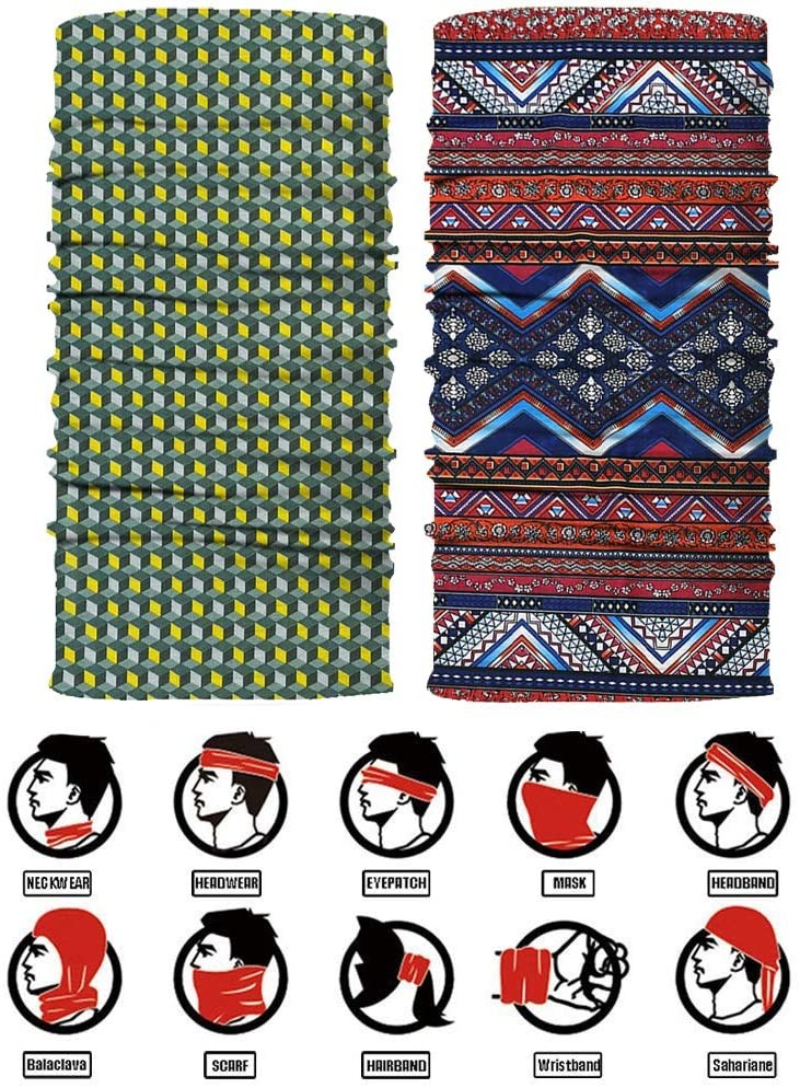 Sport Kids Warm Face Head Covering Seamless Tube Scarf