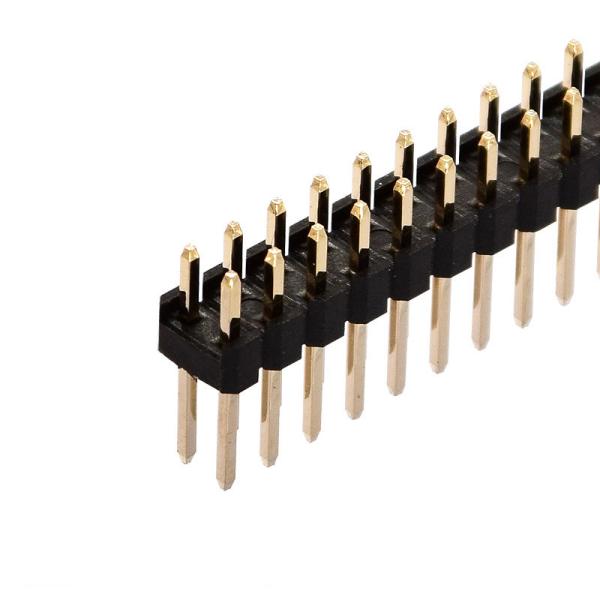 Plastic Double Row Printed Circuit Board Connectors , 2.54mm Pitch SMD Pin