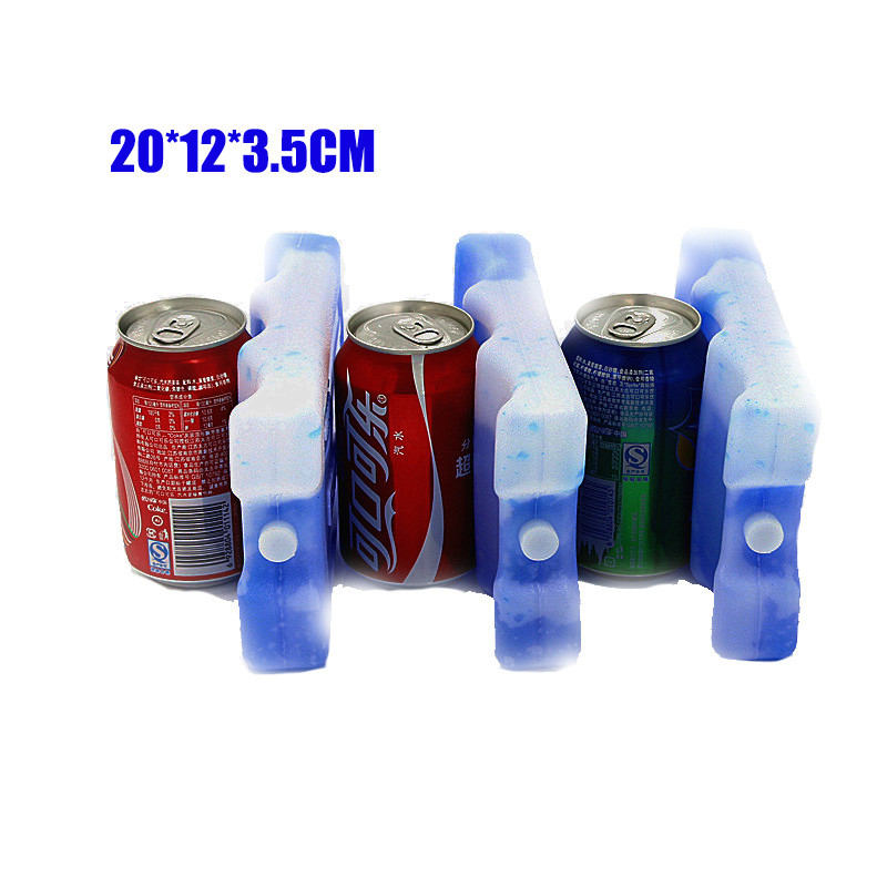 non-toxic slim widely use hot new product HDPE food grade colorized ice pack with gel for keeping milk cold and fresh