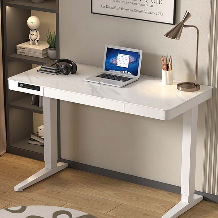 Office Furniture Sit or Stand with Ease on this Electric Height Adjustable Lift Desk