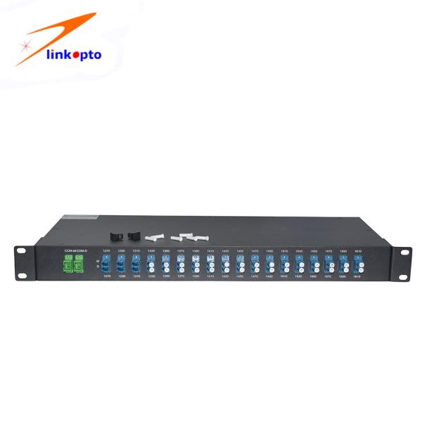 Low Insertion Loss 9 Channel CWDM Multiplexer 1270 - 1610nm Wavelength LC