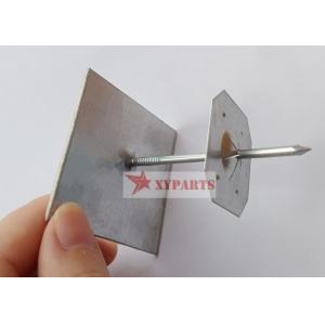 2-1/2" Galvanized Rock Wool Insulation Stick Pins With Washers