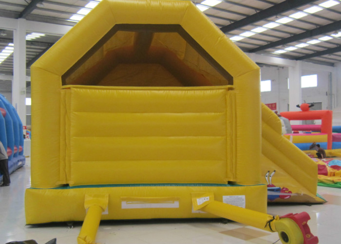 Lovely inflatable spongebob bouncer castle cute hot sale inflatable spongebob jump house with slide