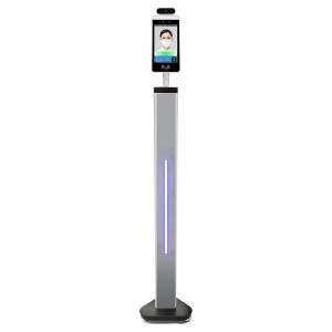 50-150cm Face Recognition Temperature Kiosk / Facial Recognition Thermometer
