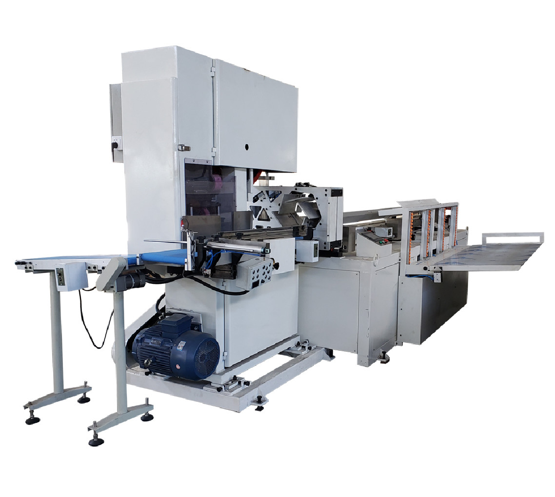 Bobbin PLC Small Paper Roll Cutting Machine , Inverter Paper Lamination Machine With Cutter