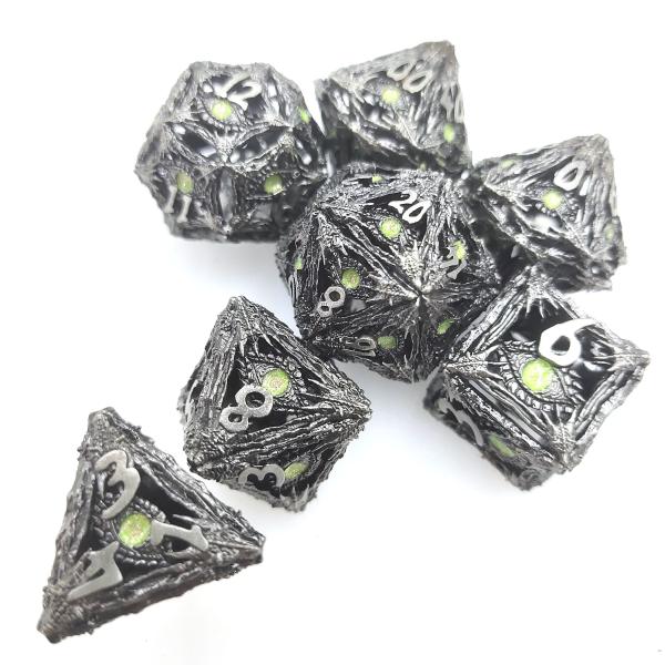 Polished Odorless Mini Resin Polyhedral Sturdy Nontoxic Metal Anti Wear Hand