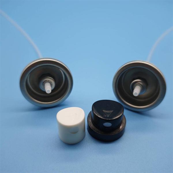 Silver Efficient 0.12cc Mist Pump Aerosol Valve Types For Hair Care Products -