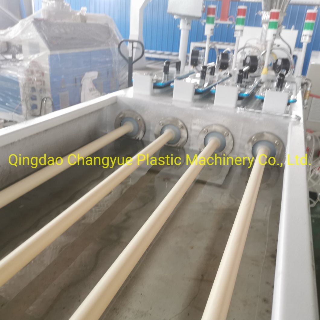 Twin Conical Screw Extruder PVC Pipe Production Extrusion Making Machine
