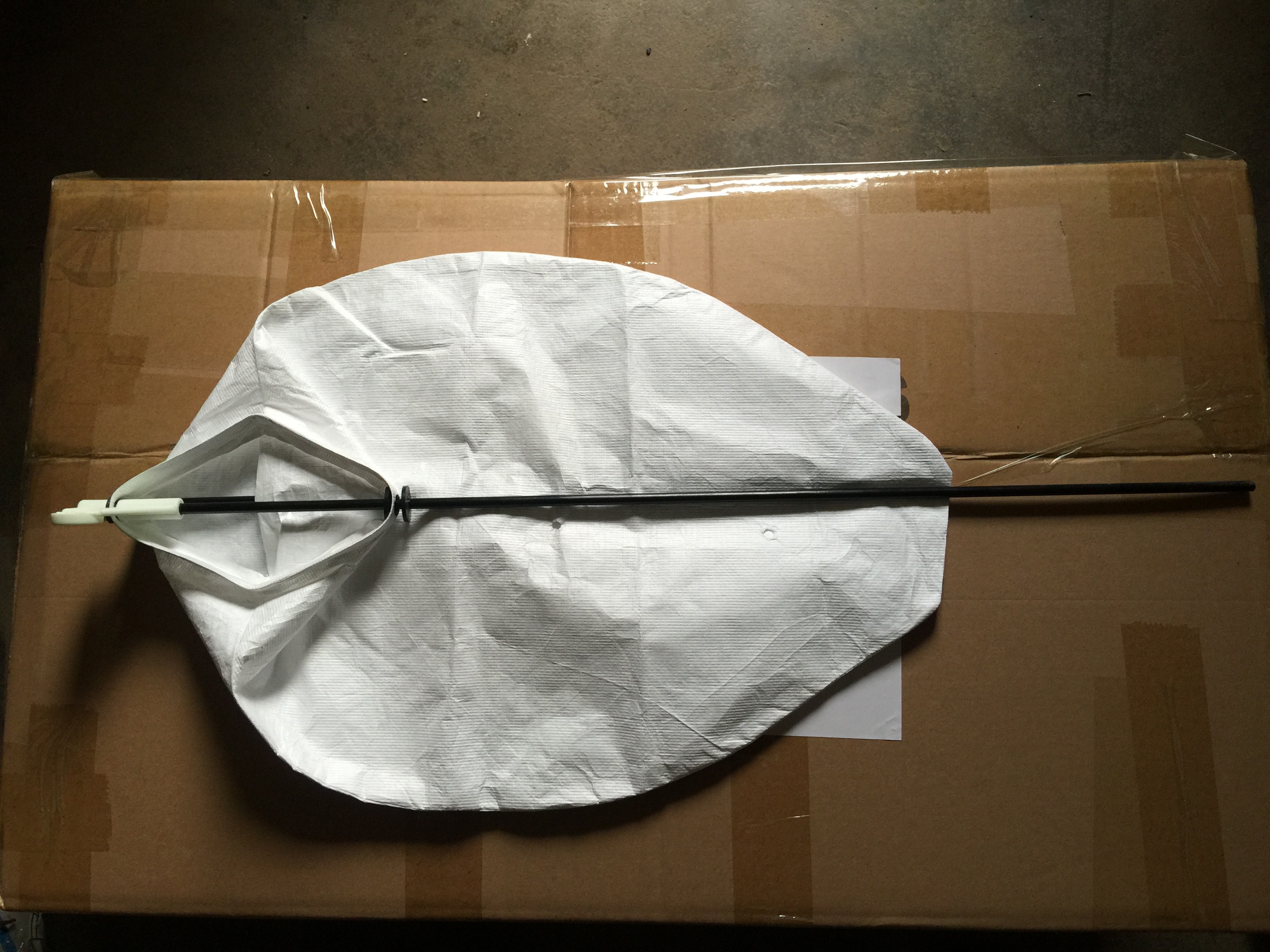 White Hunting Goose Decoys Snow Goose Windsock Tyvek bag decoy for hunting