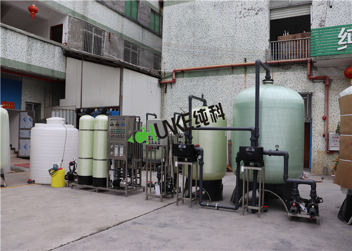 Reverse Osmosis Water Filter Industrial Water Purification Equipment For Beer / Milk / Tea