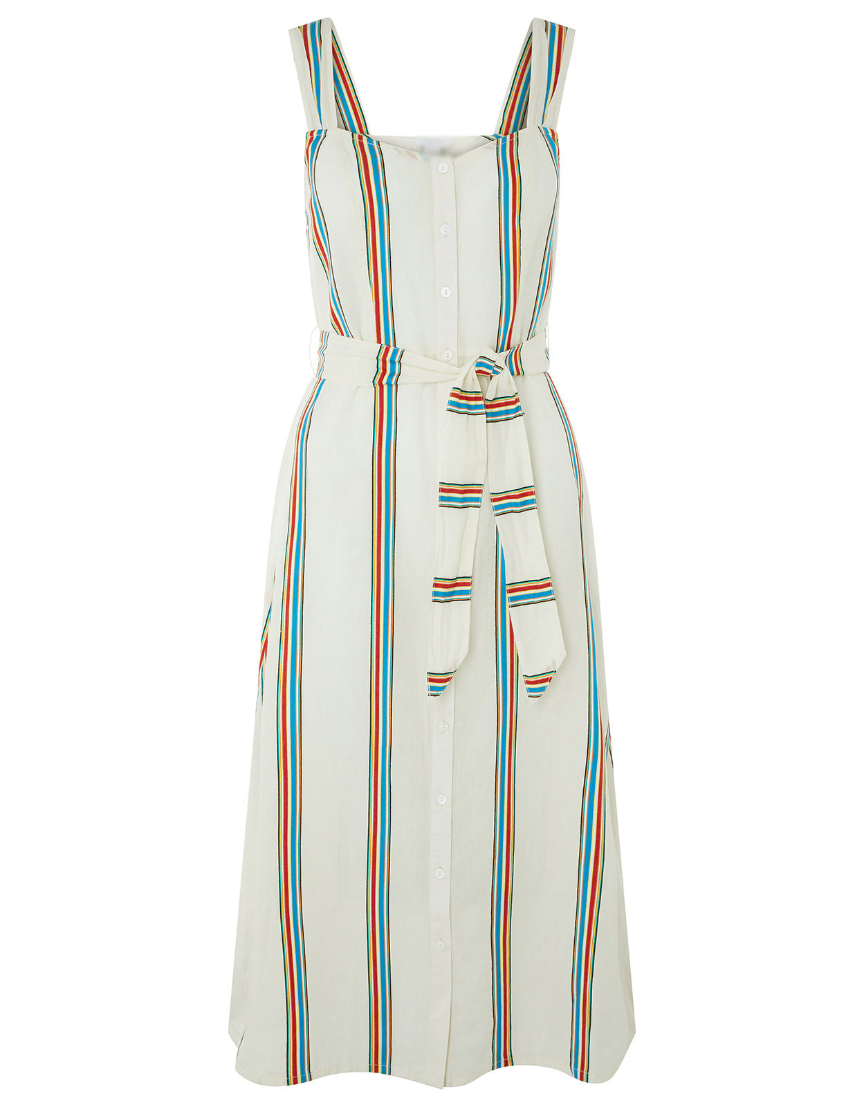 Greek Style Chic Bohemian Ribbon Dress Midi Dress Boho