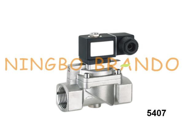 Type 5407 Oil Burner Stainless Steel Solenoid Valve 1/4'' 3/8'' 1/2'' 3/4'' 1''