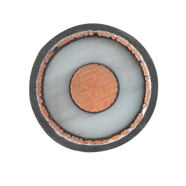 185mm2 Single-Core Copper/Aluminum XLPE High Voltage Cable with Lead Shea Power
