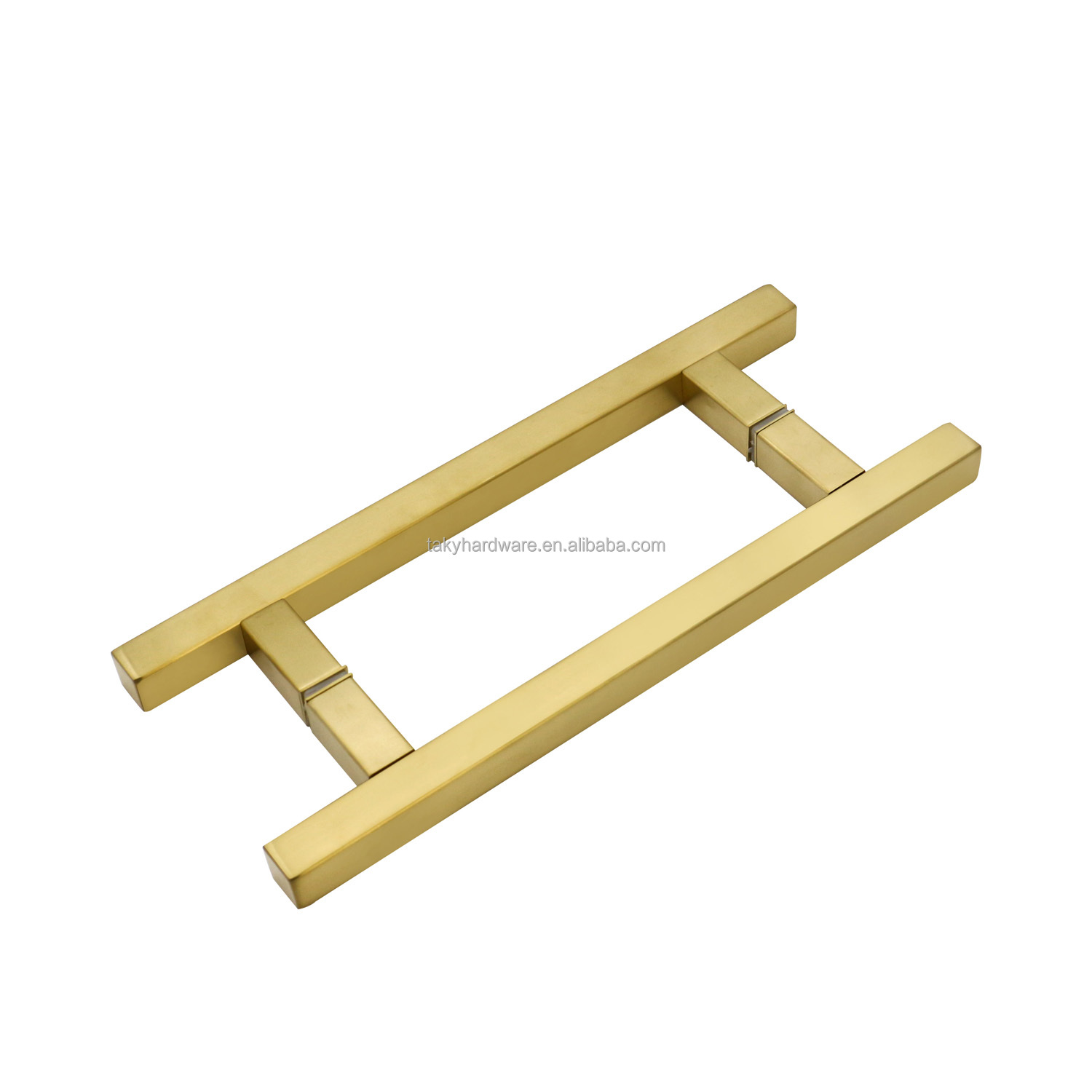 11 Inch Puxadores para Porta de Vidros Stainless Steel Brushed Gold Door Pull Handle