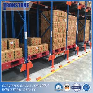 Durable Lithium Battery Radio Shuttle Pallet Rack System With High Volume Low