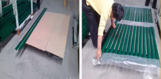 Residential Security Low Carbon Steel Palisade Fencing Rodent Proof