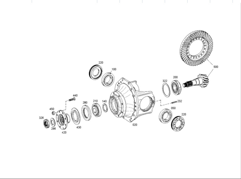80A0390 Motor Grader Parts Mechanical Shaft Seal Ring ZF.0750111106