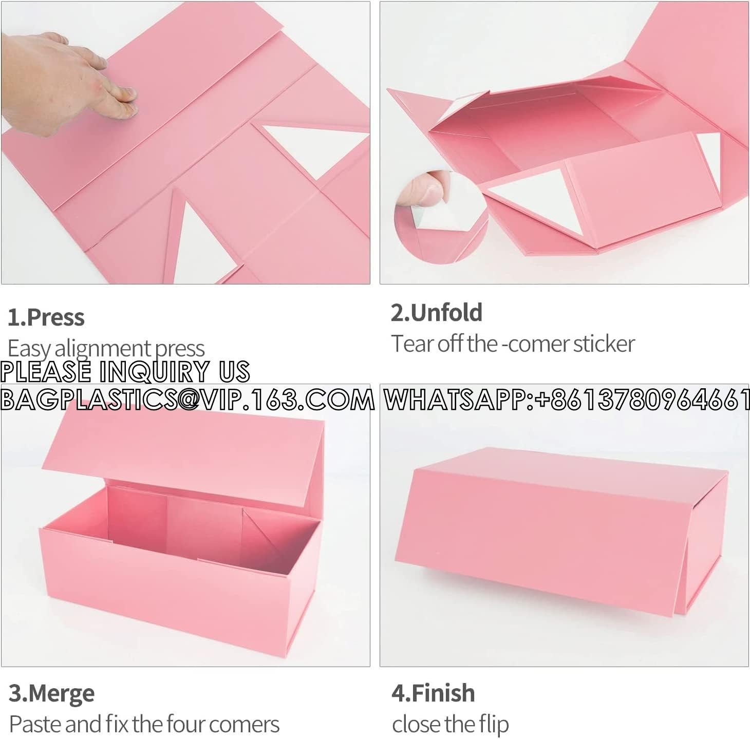 Gift Box Magnetic Closure Lid Gift Box For Presents, Bridesmaid Gifts Box, Cute Box, Birthday, Luxury For Gift Pack