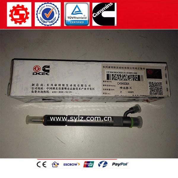 Hot Sale original CUMMINS DCEC 6CT engine spare parts fuel injector 3919602