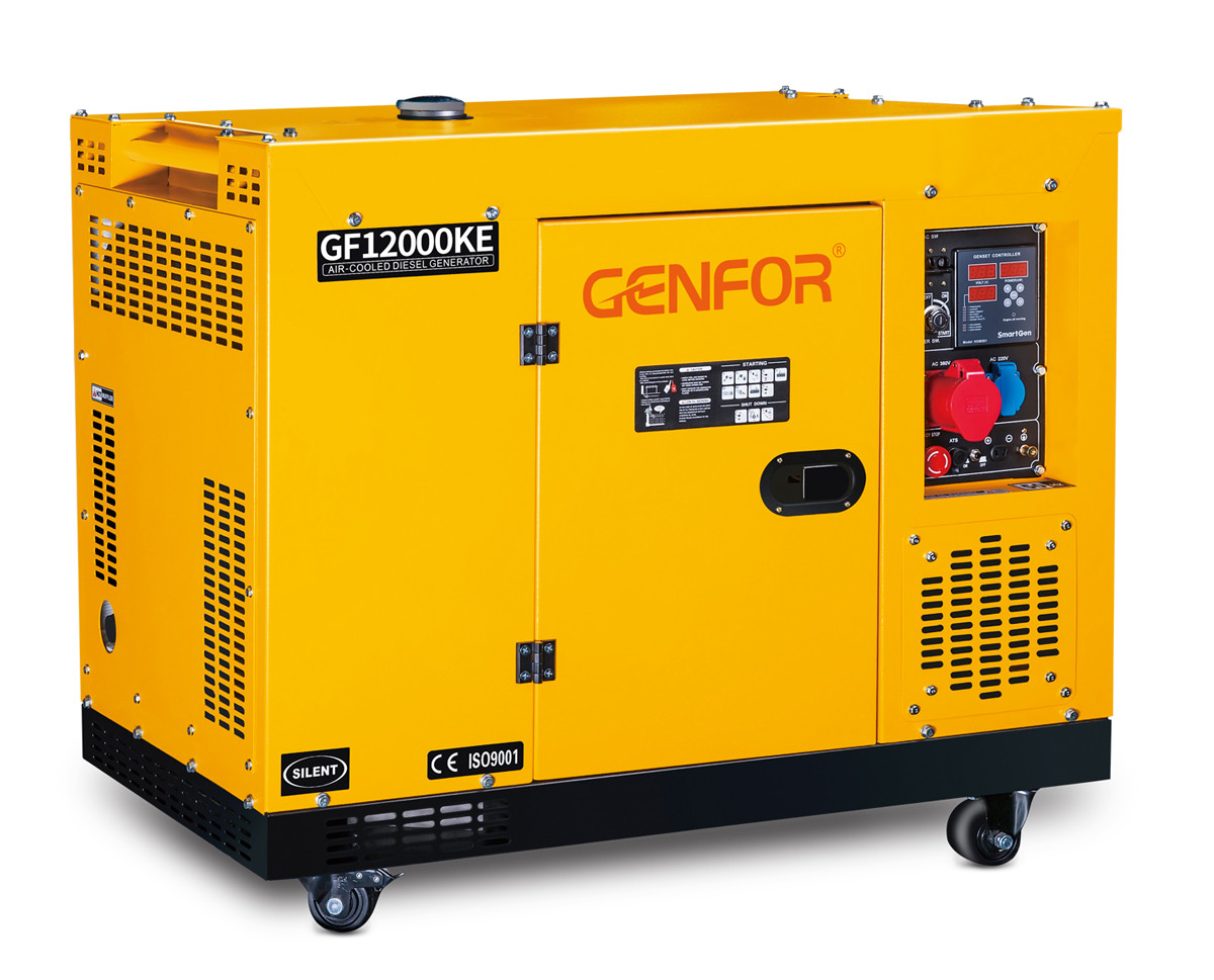 12KW Stable Performance High Output Alternator Brush Excitation Type