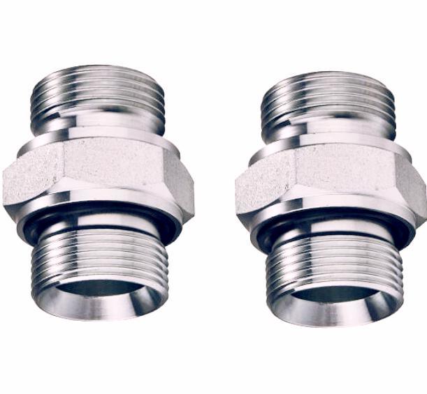 Factory Custom High Quality 45 Carbon Steel Galvanized Hydraulic Transition Adapter
