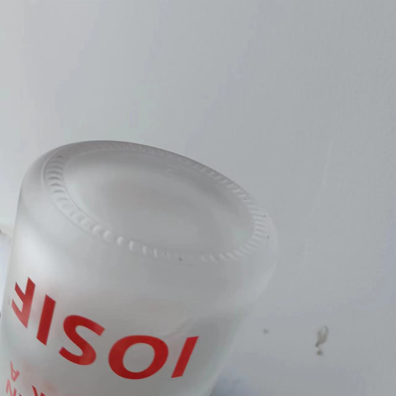 Rubber Stopper Sealing Type Transparent Frosted Glass Wine Bottles for Beverage 100ml 750ml 500ml