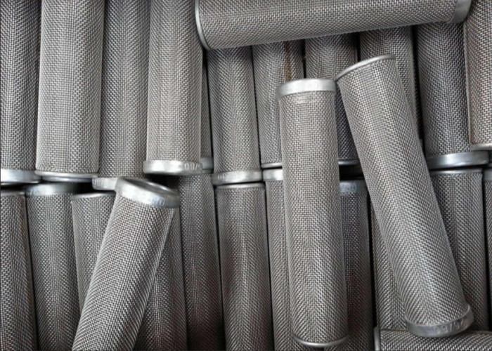 304 Stainless Mesh Filter High Temperature Resistant Long Lasting