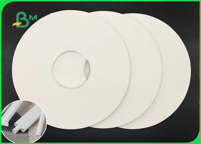 .60gsm 120gsm Food Grade Kraft Paper For Drinking Straw 14MM 15MM Small Slitted