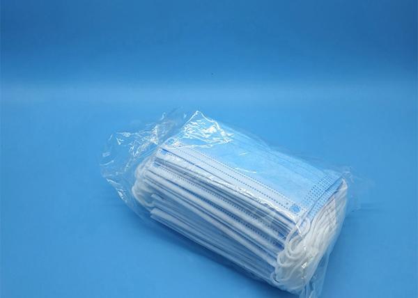 Blue And White Disposable Kids Face Mask For Respiratory Protection Of Certain