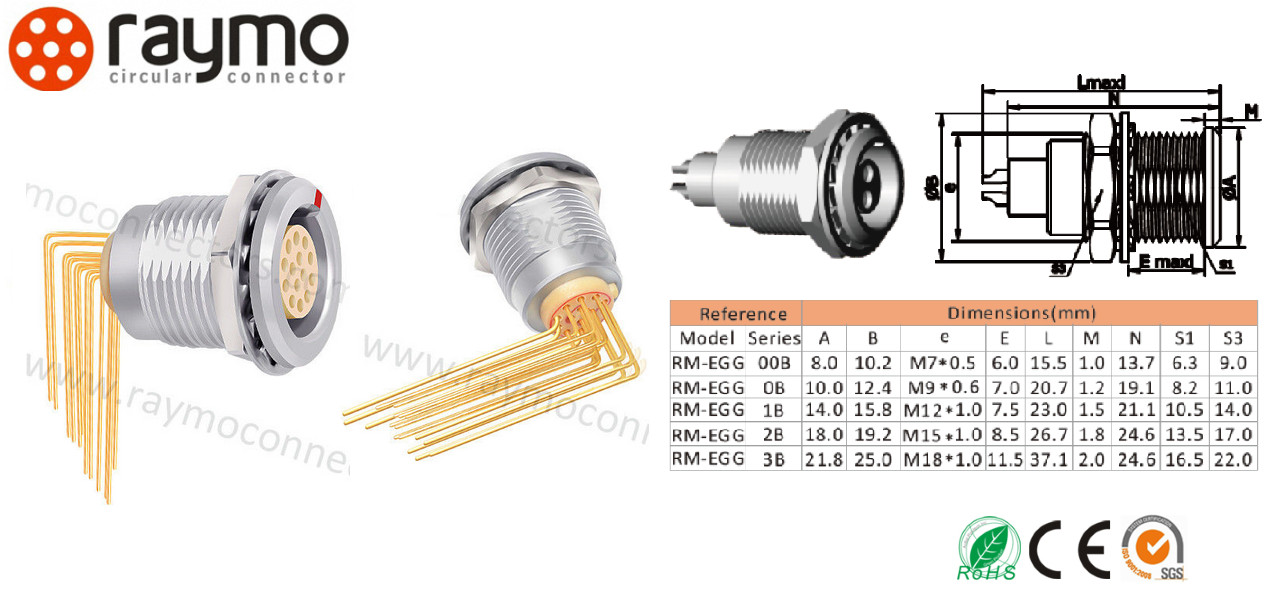 Reinforced Housing Printed Circuit Connectors Quick Lock System Robust Dependability
