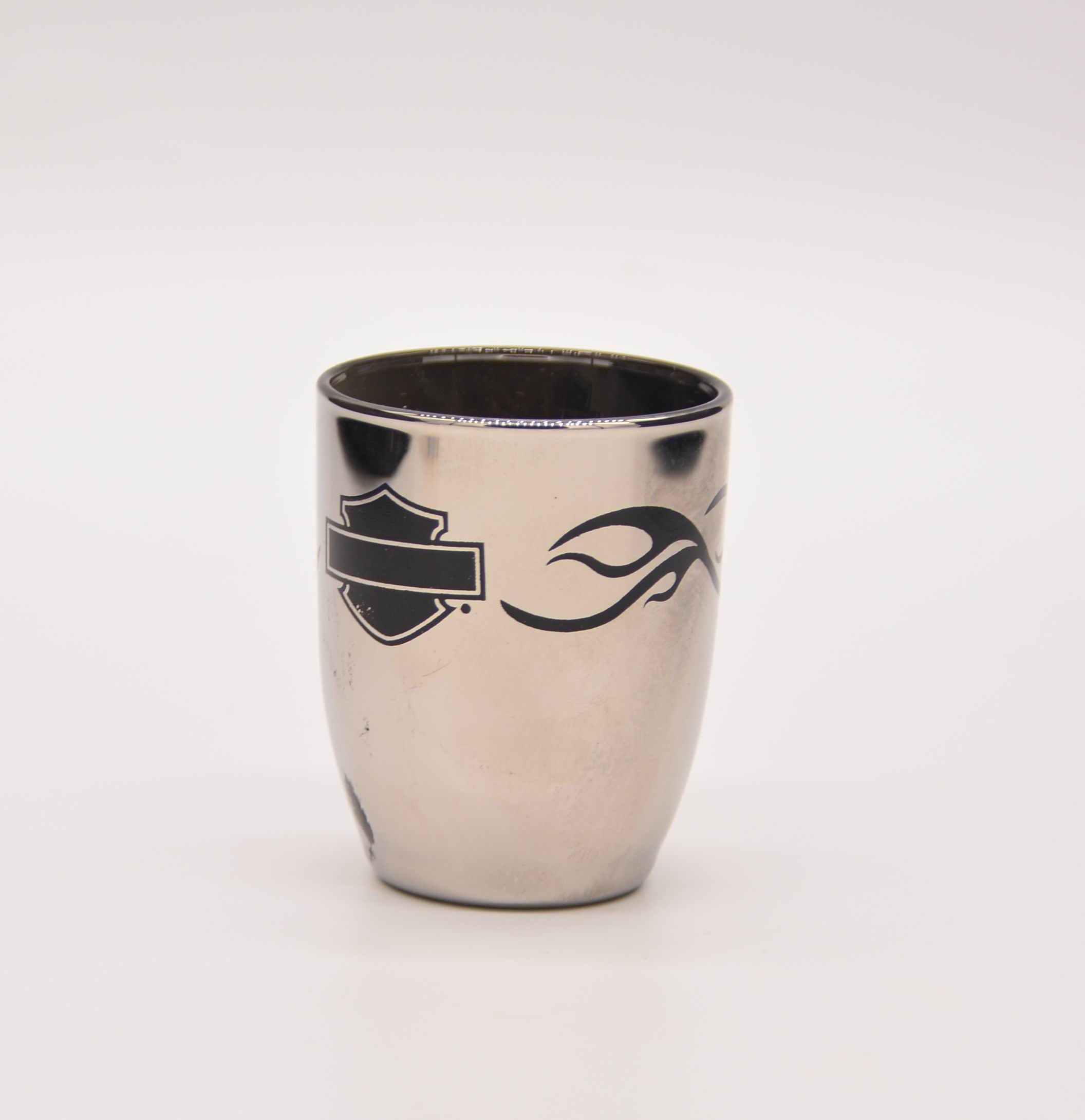 Platinum 50ml Unique Shot Glasses With Branded Decal Logo