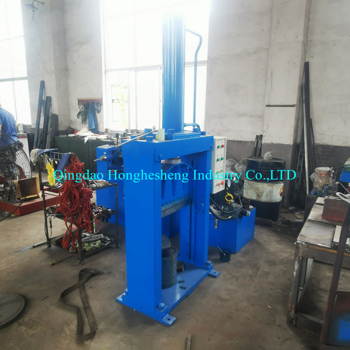 Hydraulic System Rubber Bale Cutter Machine 5.5kw